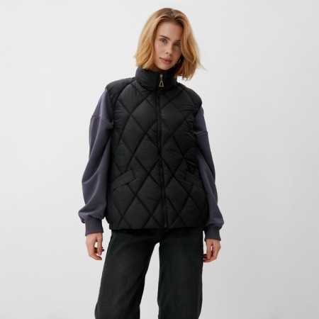 Women's vest at the lightning collorista, Black color, rr 44-2