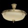 Closure ceiling "Aphrodite" 4x60W E14 Antique bronze 42x42x38 cm