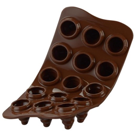 Form for the preparation of sweets Choco Trees, silicone-5