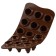 Form for the preparation of sweets Choco Trees, silicone