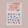 Slider - Nail design "Flower tenderness", packing 6 pcs, multi -colored