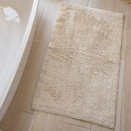 Arya Rosemary bathroom mat, 50x80 cm, beige color-3