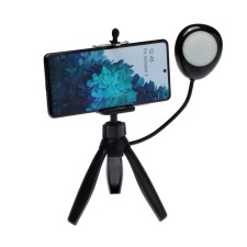 The tripod for MB Mobility MRL-5, with a ring lamp, black