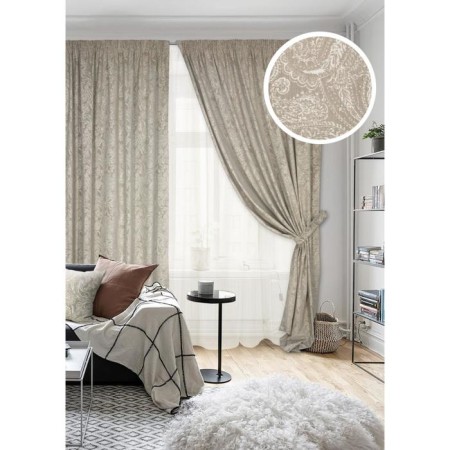 Set of curtains Lokki, size 440x270 cm, tulle - 450x270 cm