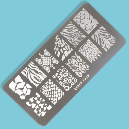 Stamping disk Metal "Prints of the Season", 12 × 6 cm-3