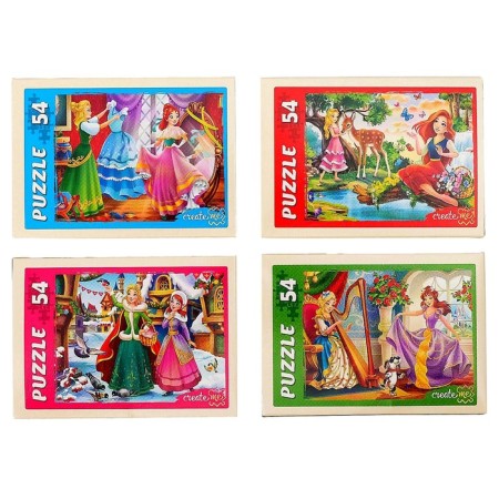 Puzzle "Country Princesses", 54 elements, mix-1