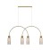 Maytoni Mod302pl-04cg Antic, 1100x100x3625 mm suspension lamp, E14, 4x40W, color gold