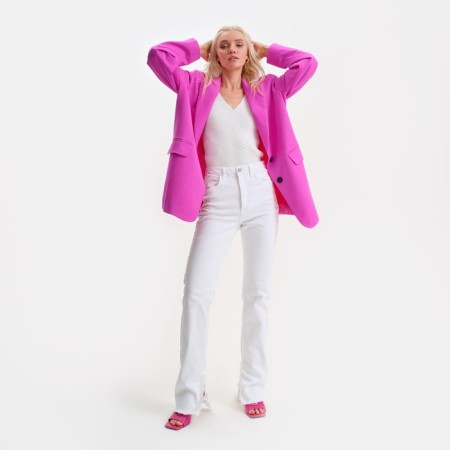 Women's jacket one size mist, pink color-6