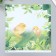 Scrapbooking paper "Chickens on the grass" density 180 g 30.5x32 cm