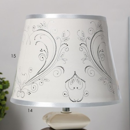 Julian table lamp E14 15W white-black 20x20x28 cm Risalux-3