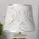 Julian table lamp E14 15W white-black 20x20x28 cm Risalux