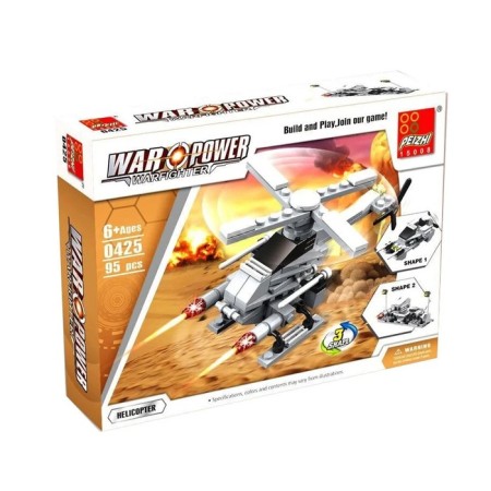 Designer "Armed Forces", 95 parts, 3 assembly options-2