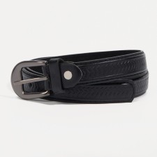 Building belt, width 2.2 cm, screw, buckle metal, black color