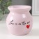 Aroma lamp ceramics "Love is in the Air" Lilac 7.2x7.2x7.8 cm
