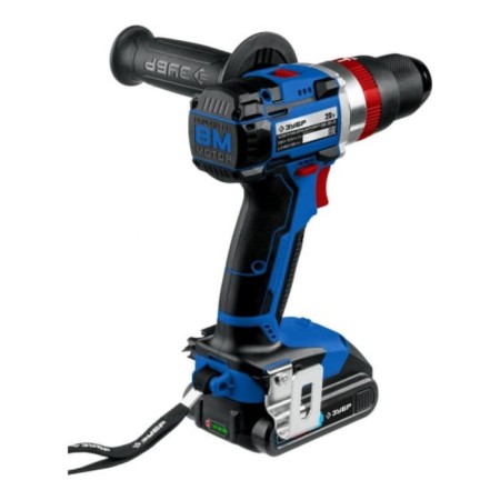 Drill-shuruvret bison DBS-201-22, shock, 2x2 Ah, BZP, 1-13 mm, Li-Lon, 60 nm-2