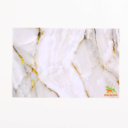 Rug for a bowl "Pigger" 43 x 28 cm "marble"-3