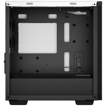 The body deepcool CH370 is white without BP MATX 7x120mm 4x140mm 1xusb2.0 1xusb3.0 Audio Bott PSU-4