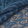 Lace elastic fabric, 240 mm × 2.7 ± 0.5 m, blue color