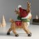 Souvenir Polystone "Olesha in a red cap and green scarf" 9.5x18.5x23.3 cm