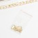 Photo frame plastic 35x50 cm, gold with white (plastic screen)