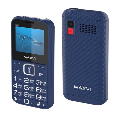 Cell phone Maxvi B200 Blue-1