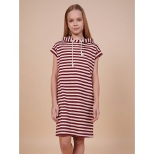Dress for girls, height 116 cm, burgundy color
