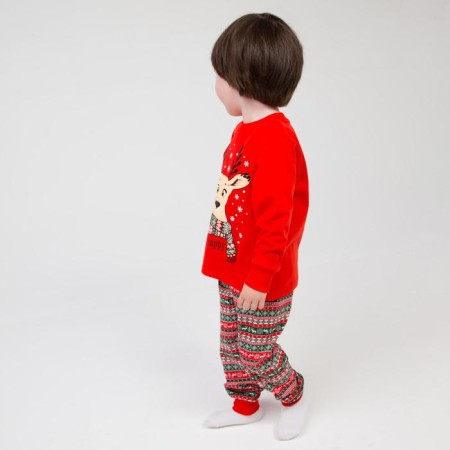 Pajama nursery, red color, height 128 cm-5