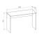 Written table, 1200x500x790, white