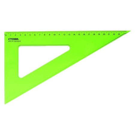 Triangle 23 cm "Istanm" Neon Cristal, 30 °, mix-4