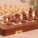 Chess are tournament, board 36x36, tree shisham