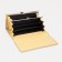 Women's wallet on magnets, yellow color