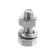 Bolt bolt master, with a hexagonal head, galvanized, din933, m6x16 mm, 12 pcs