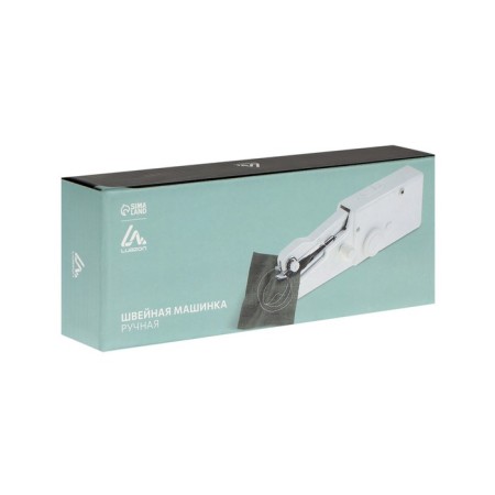 The sewing machine Luazon LSH-01, 4 W, portable, 4HAA (not included), white-5