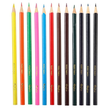 Color pencils, 12 colors, trihedral, my little pony-3