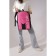 Bad Cat school backpack, 25x13x37 cm, fuchsia color