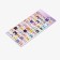 A set of paper stickers 10 x 22 cm, 12 cards, 219 stickers