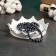Steam for the little things "Crown" 16x16x3cm, white with silver