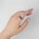 Ring "Japan" hieroglyphs, red color in black silver, dimensionless