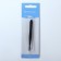Direct tweezers, narrow, 8.5 cm, black color