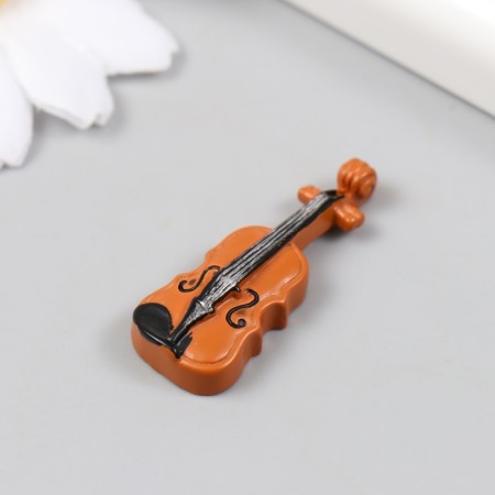 Figure for Florarium Polystone "Violin" 1.3x3.6 cm-1