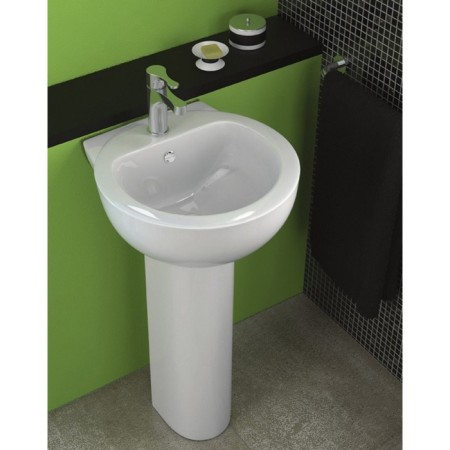 Sanita Luxe "Art" pedestal, white color-2
