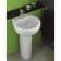 Sanita Luxe "Art" pedestal, white color