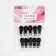 Automatic lock for lightning "Spiral", No. 7, 10 pcs, black color