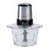Galaxy Line Gl 2355 grinder, glass, 400 watts, 1.5 l, silver-black