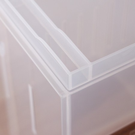 Storage container without a Rolly cover, 10.6 l, 16.8 × 30.5 × 24.2 cm, transparent-7