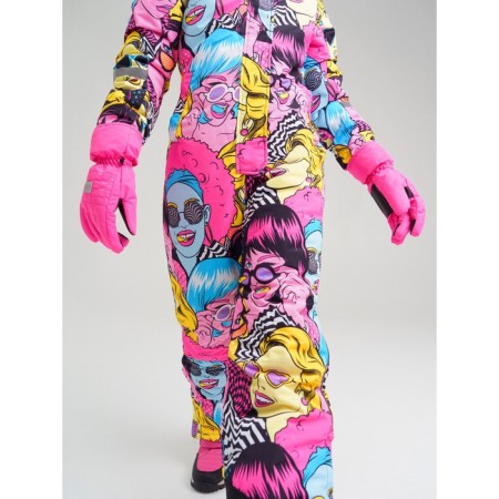 Winter gloves for girls, size 17-3