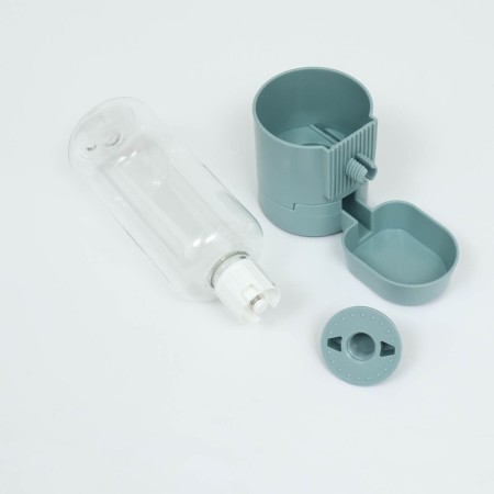 Drill for an aviary 24 x 12 x 12 cm, 500 ml, blue-4
