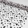 Glass with the flock "Hearts", 150 cm, 1 ± 0.2 m, beige color