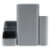 Organizer stand for the office Image Gray metallic
