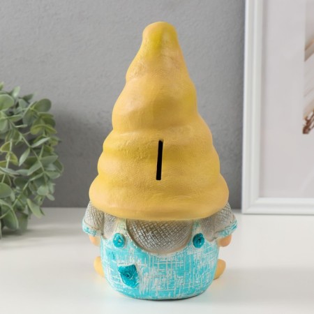 Piggy bank "Gnome buzzing sand" 22 x 12.5 x 11.5 cm-3